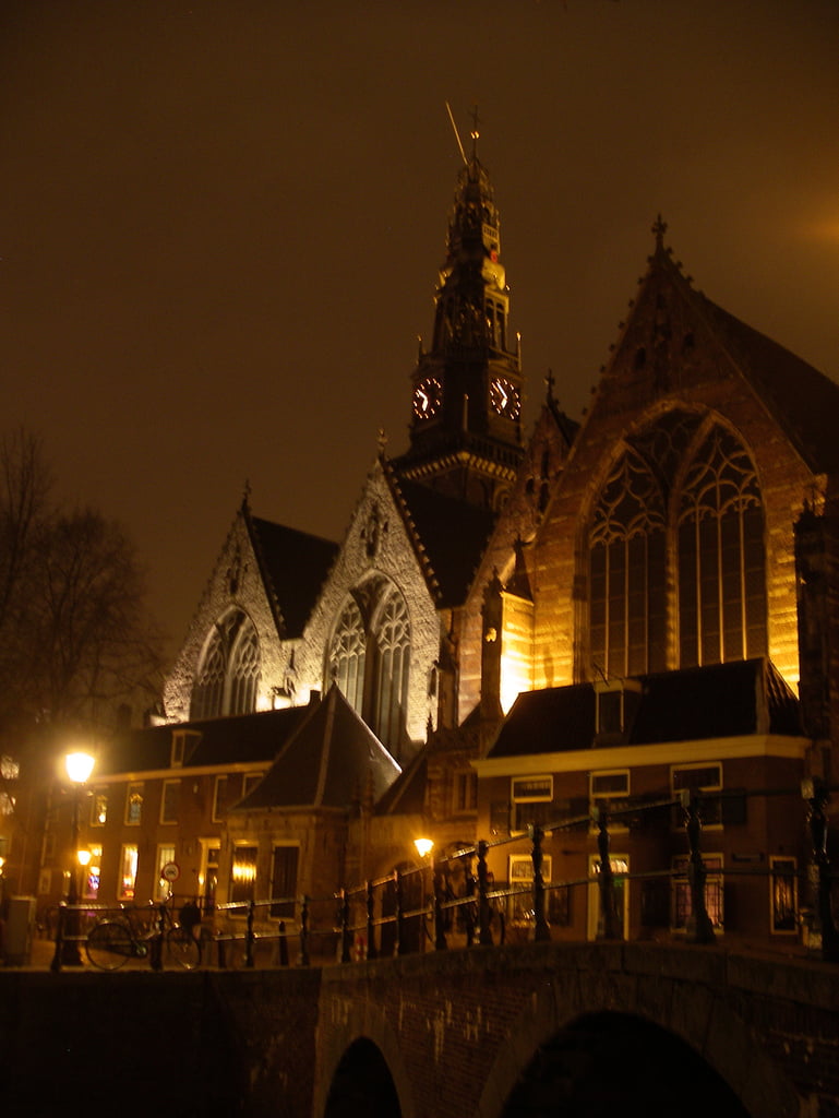 Oude Kerk w Amsterdamie